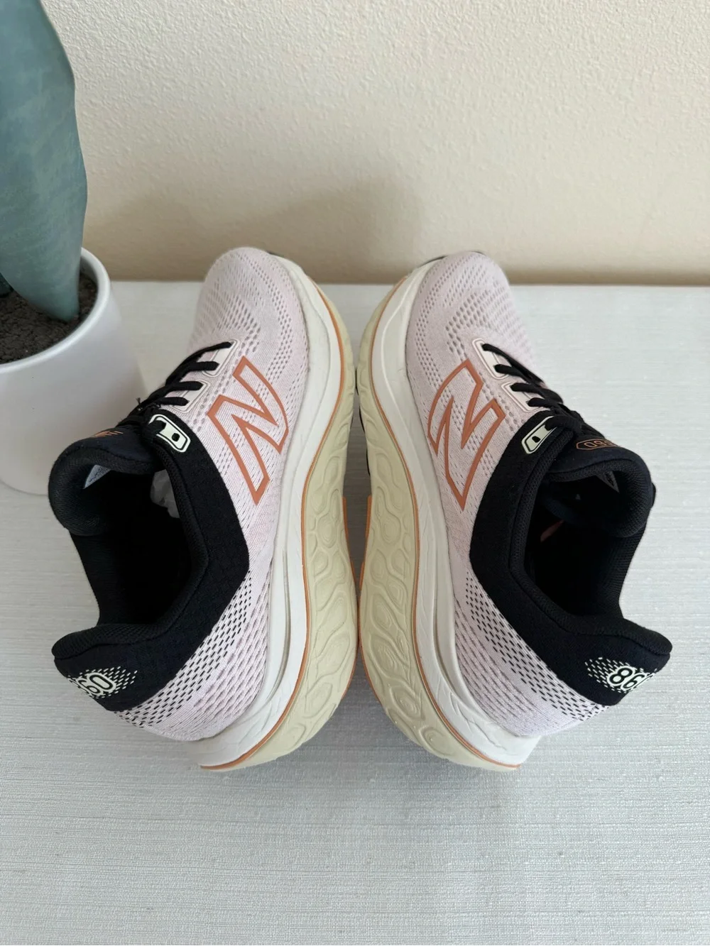 New Balance light pink
